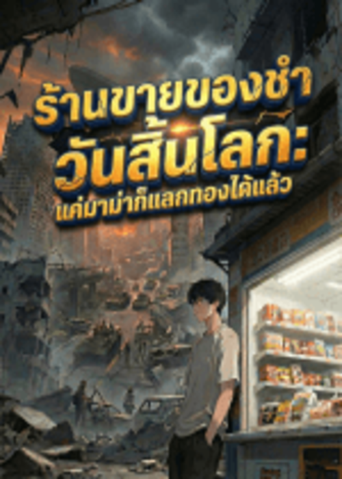 ปกร้านขายของชำวันสิ้นโลก-แค่มาม่าก็แลกทองได้แล้ว